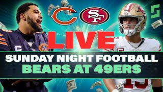Bears vs 49ers LIVE STREAM Sunday Night Football Picks Best Bets Props Parlays NFL 2025