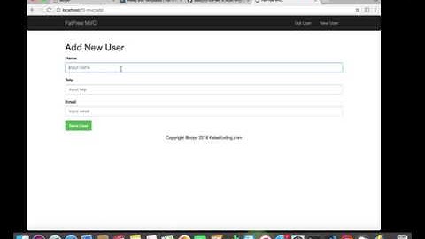 100 Menit Belajar Membuat Web dengan FatFree Framework - 07 Insert Data