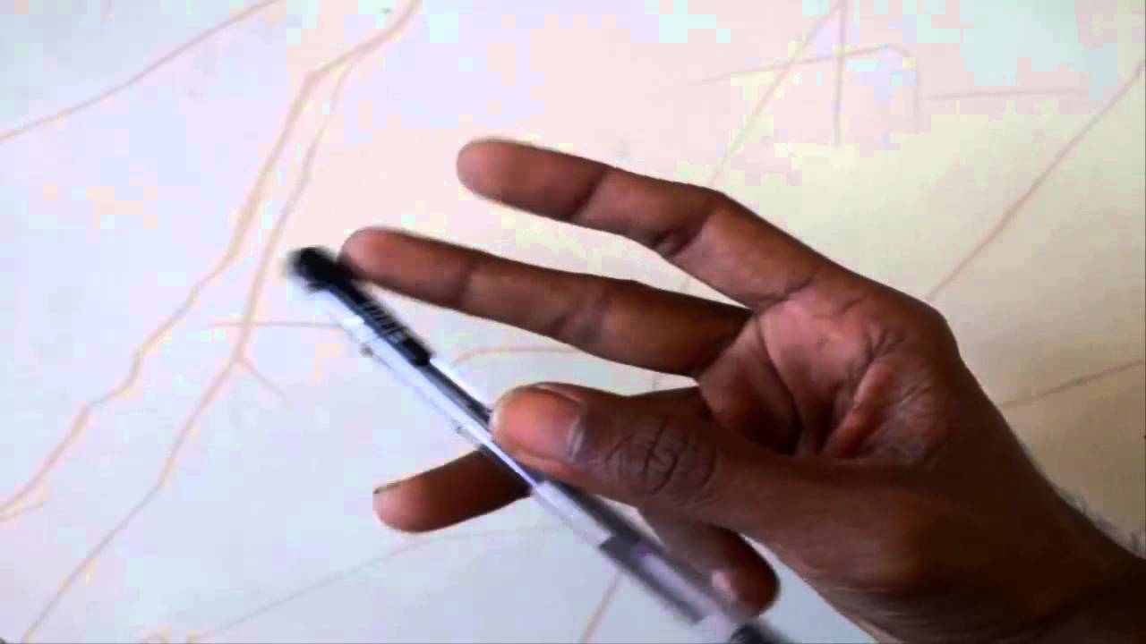 Pen Flipping over Fingers YouTube