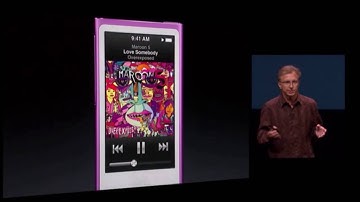 Apple iPod Nano 7th Generation keynote