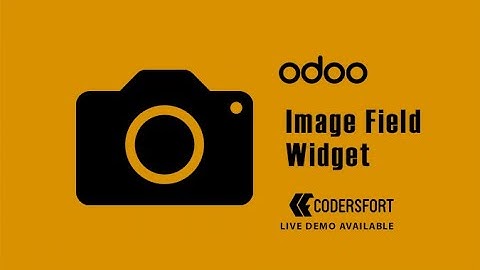 How to add photo with webcam in odoo | odoo  Image Field Widget | Take photo with webcam in odoo