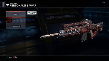 Call of Duty®: Black Ops III class setup Razorback , M8A7