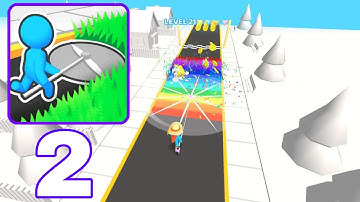 Strimmer Master Gameplay Walkthrough Levels 14 – 25 – Satisfying Grass Cutting (iOS, Android)