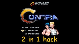 Contra 2 in 1 Hack (NES)