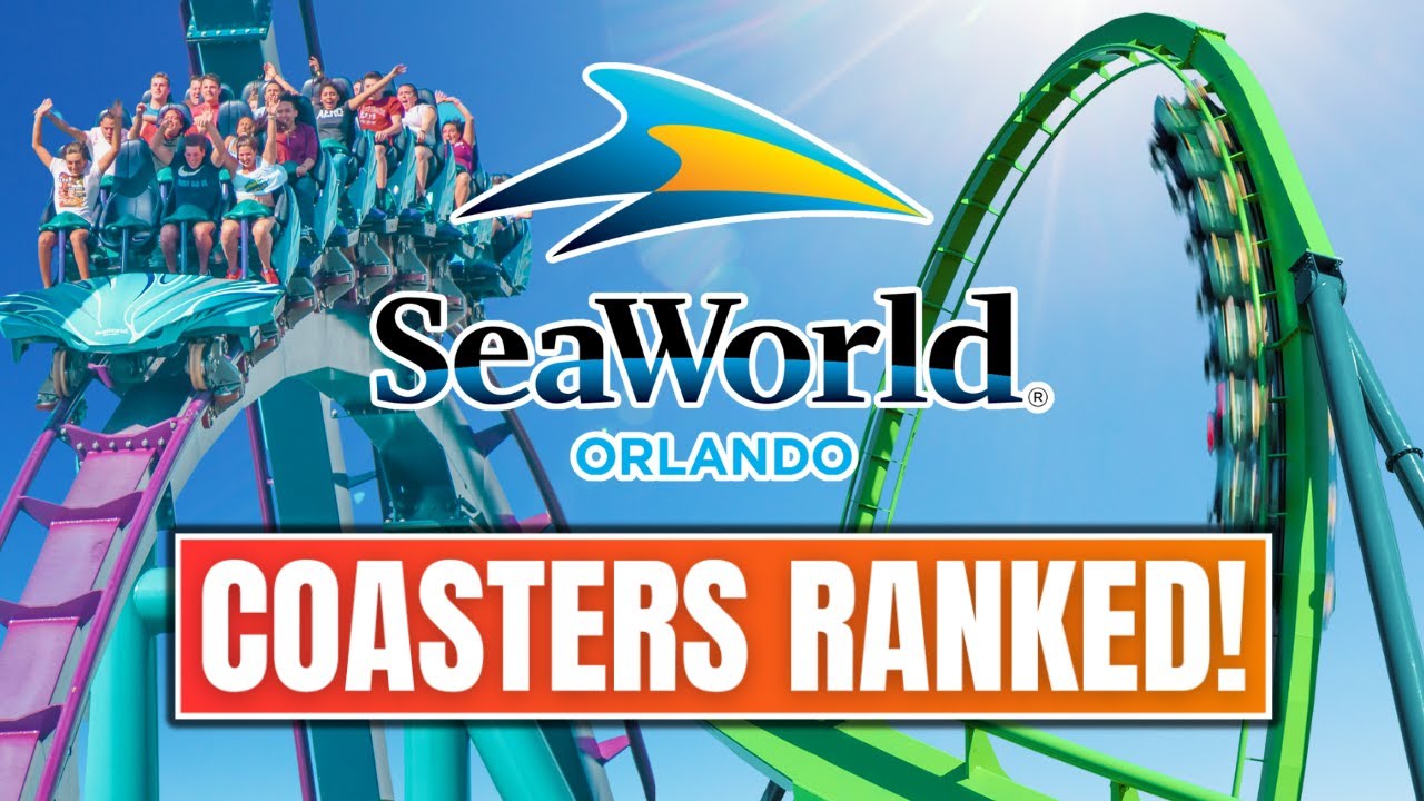 Top 8 Roller Coasters At SeaWorld Orlando Ranked From Worst To Best!