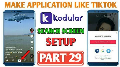 Make a Application Like Tiktok | Part 29 | In Kodular , appybuilder In hindi || Earn 100$ Daily