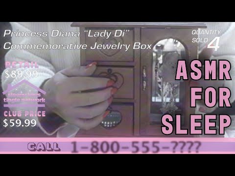 Princess Diana Jewelry Box ASMR | Nostalgic 90s Home Shopping Roleplay