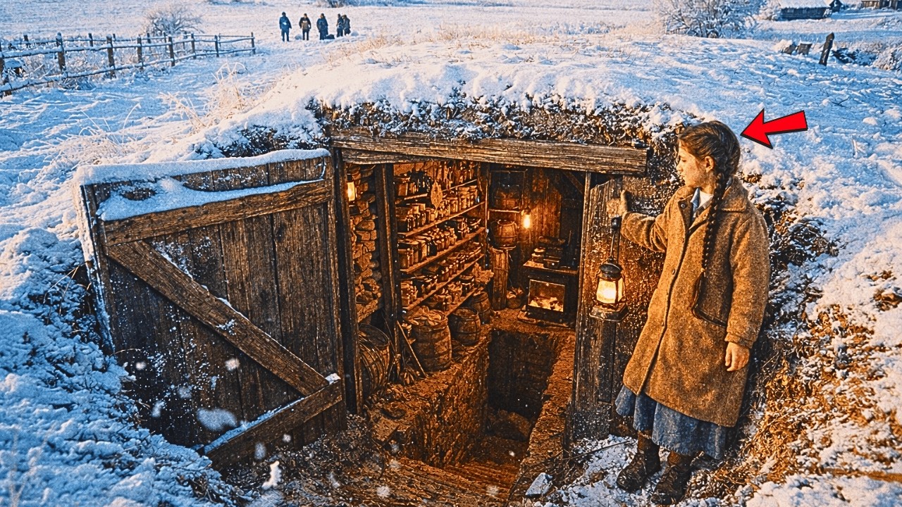 Exiled at 12 for 'Lying' About the Coming Freeze... She Built a Root Cellar Home They All Needed