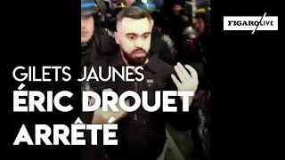 Arrestation du «gilet jaune» Éric Drouet à Paris