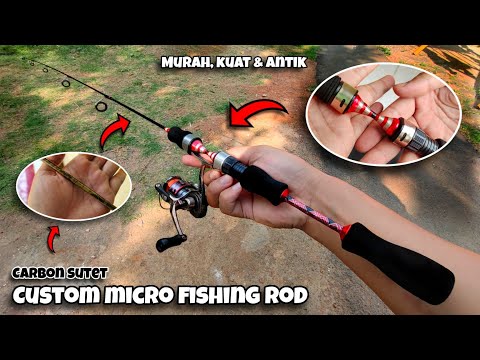 Membuat Joran custom Micro yang Murah tapi Mewah dari bahan SUTET