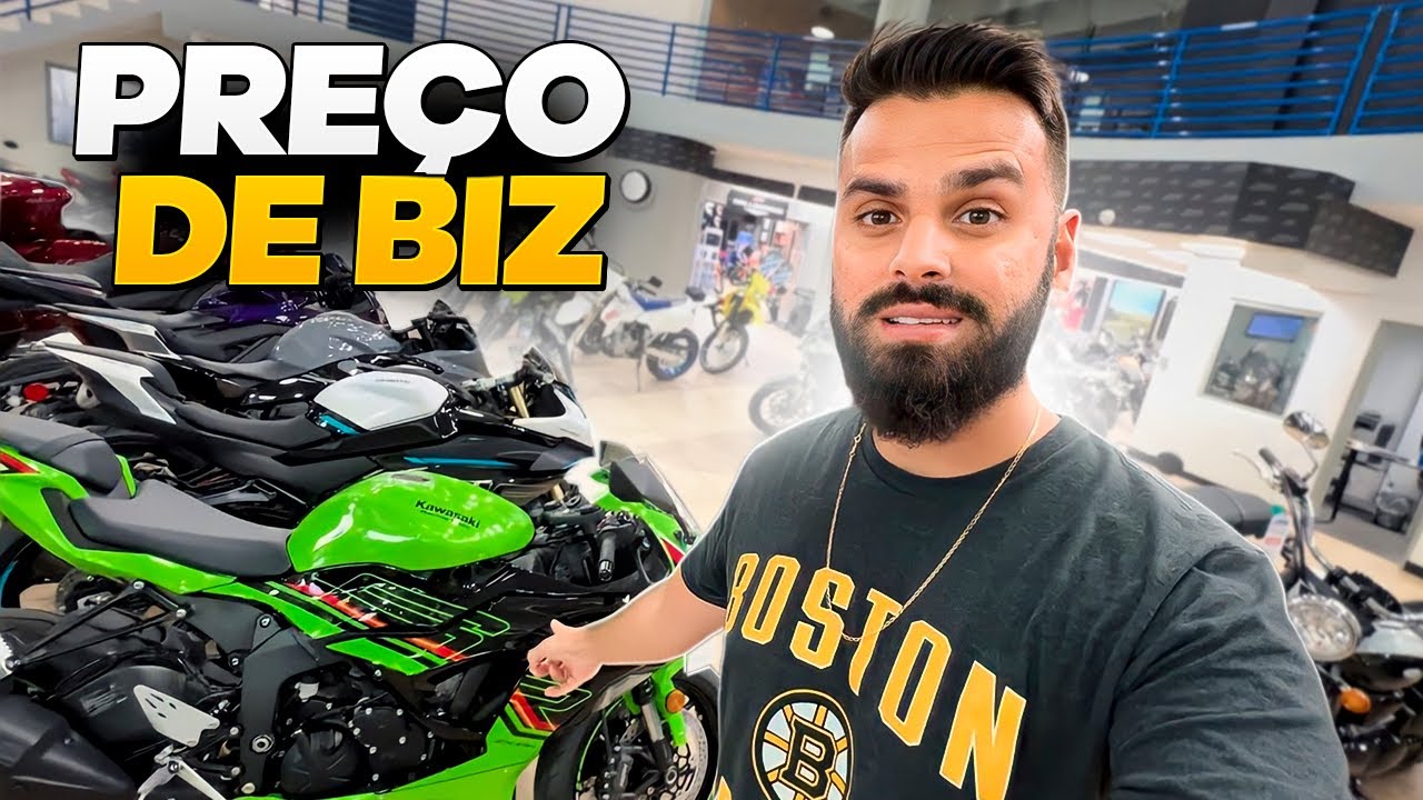 MOTO QUE NO BRASIL É UMA FORTUNA NOS EUA NÃO VALE NADA (MAIS BARATO QUE BIZ)