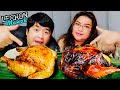 LECHON MANOK MUKBANG | COLLAB WITH @leiz lafang channel