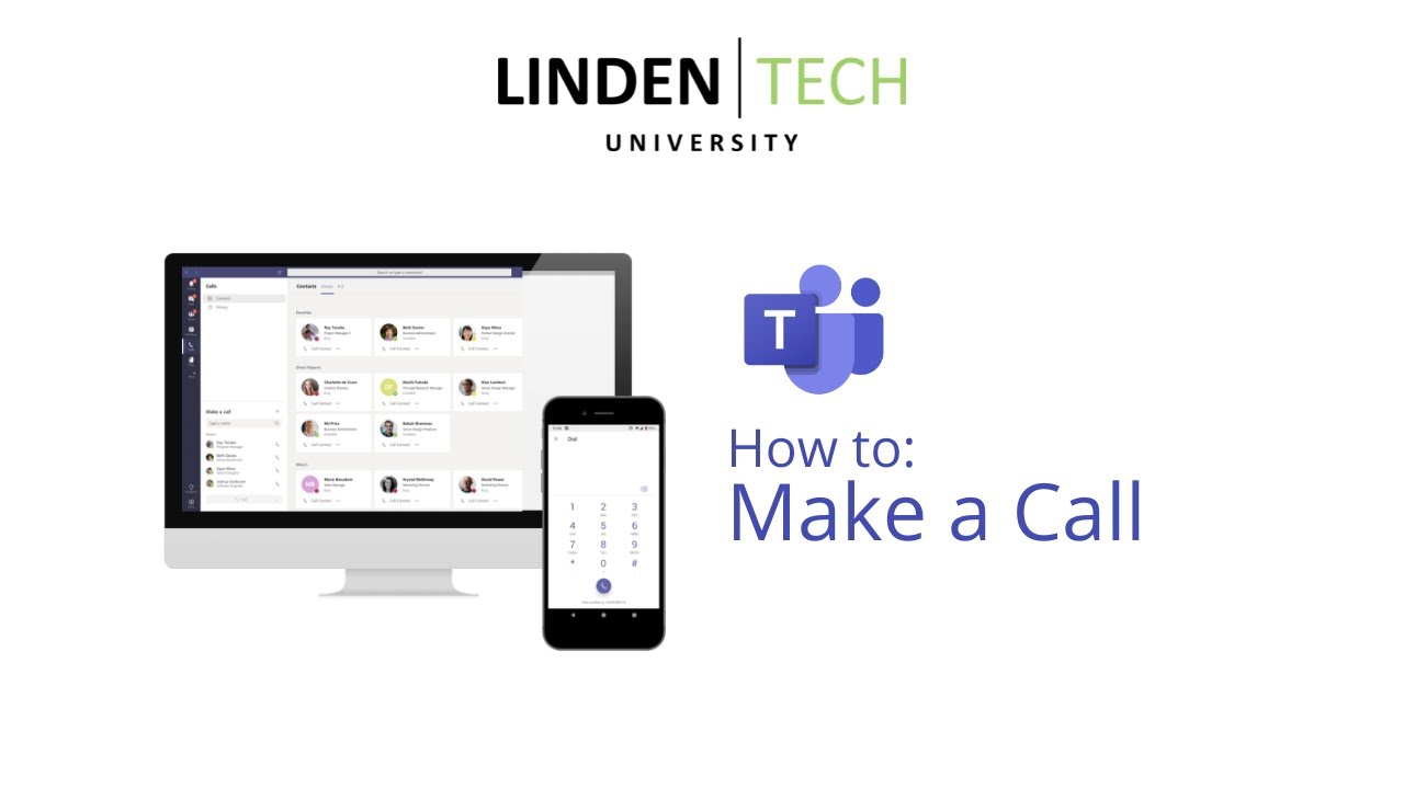 Teams Calling Mobile   How To Make A Phone Call