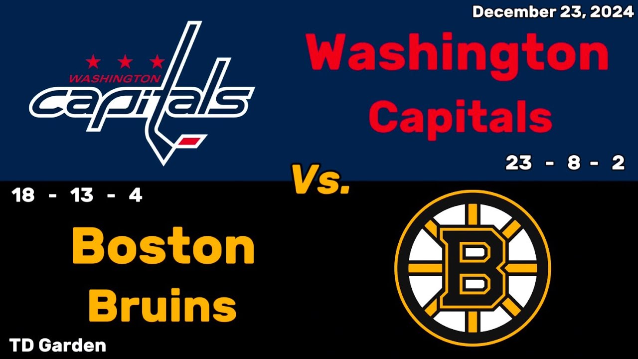 Washington Capitals Vs Boston Bruins December 23 2024 All Goals Washington capitals vs boston bruins december 23 2024 all goals