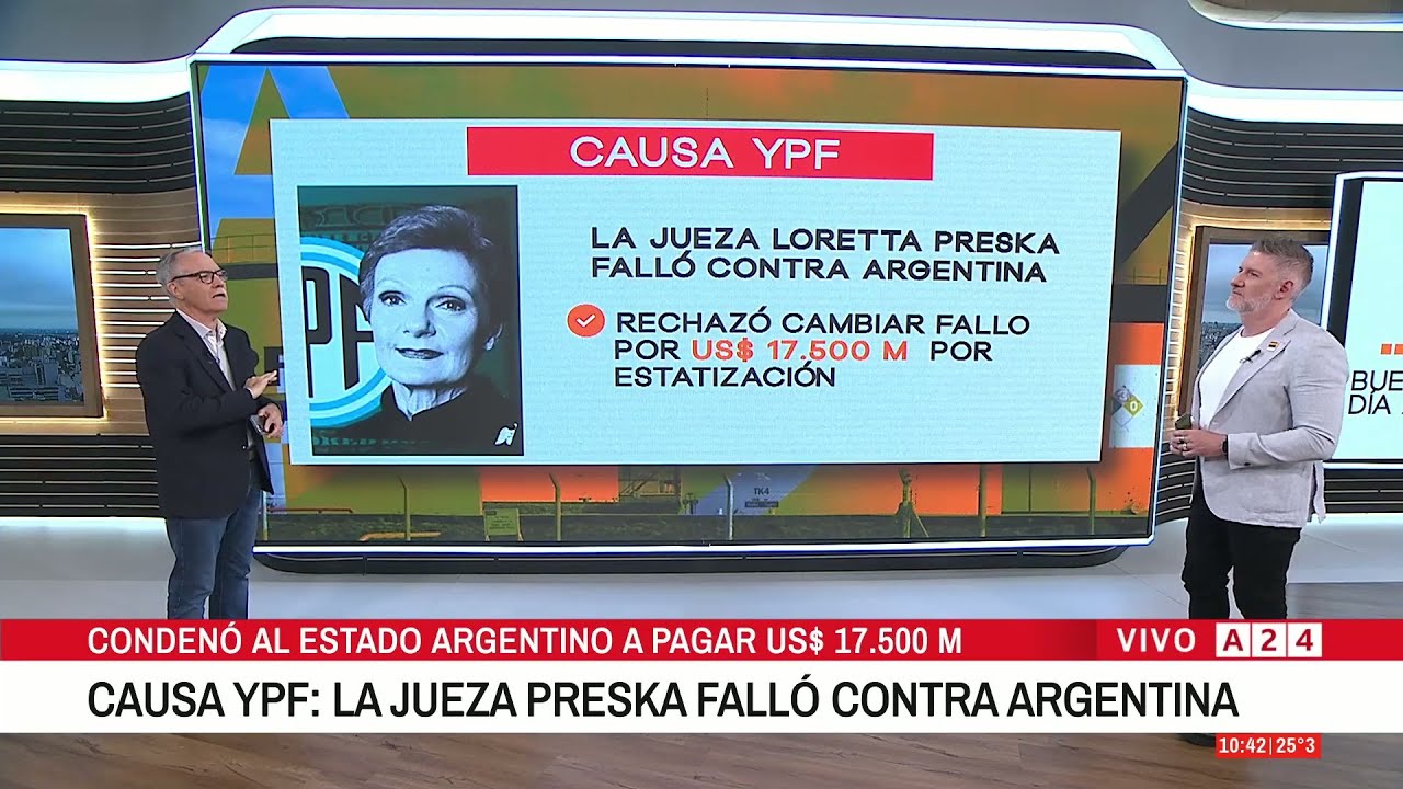 📢 CAUSA YPF: Fallo en contra de ARGENTINA, que deberá pagar 18 MIL MILLONES DE DÓLARES
