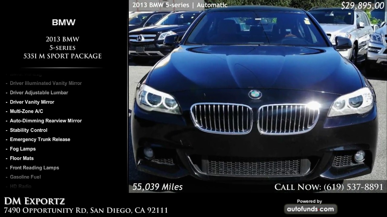 Used 2013 BMW 5-series | DM Exportz, San Diego, CA - SOLD