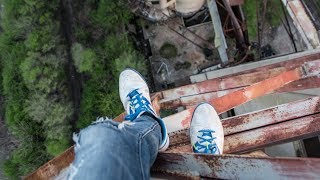 Abandoned Grain Silo - Solo Climb