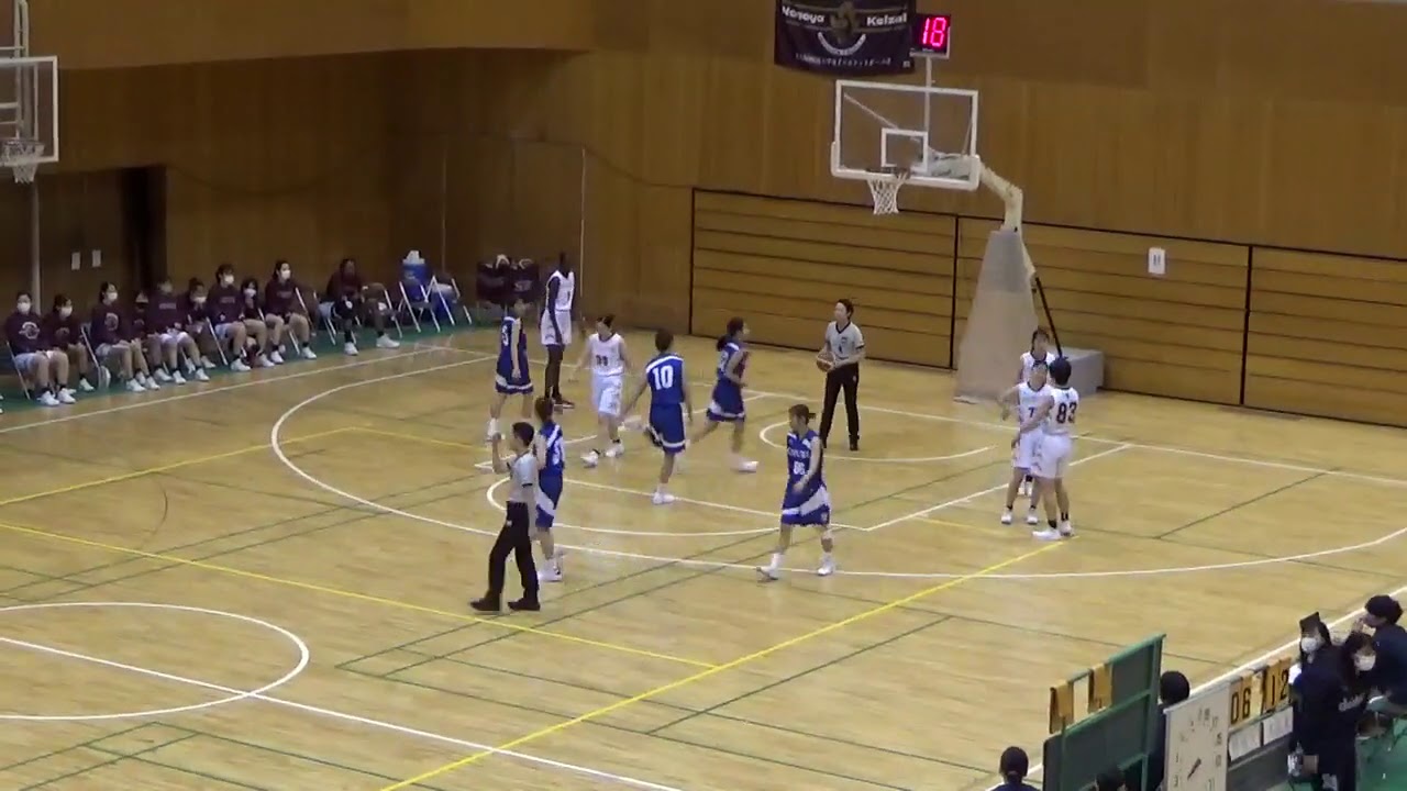 大学バスケ 名古屋経済大学 対 中部大学 1部リーグ女子 Youtube