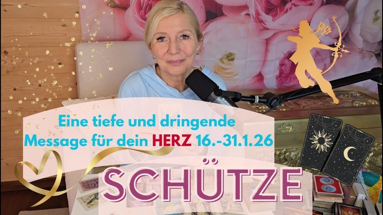 SCHÜTZE- Das ist tief und dringend, lieber SCHÜTZE✨💞🌹💖16-31.1.26