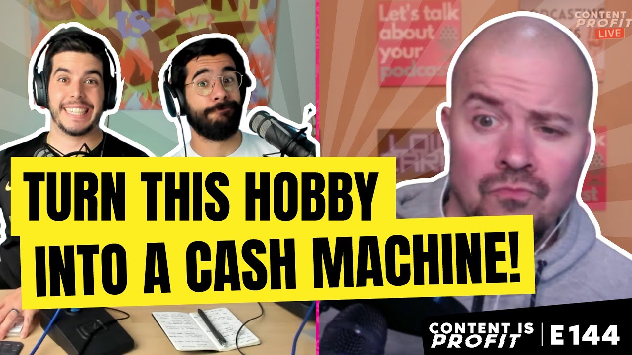 Adam Schaeuble: Turn Your Podcasting Hobby Into A Lucrative Side-Hustle! - CONTENT IS PROFIT EP 