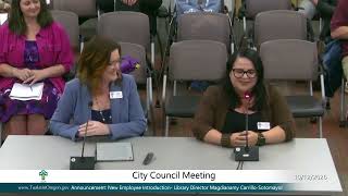 City Council Meeting - October 12, 2026
