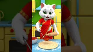 mini make the pizza 🍕😋#cat lover