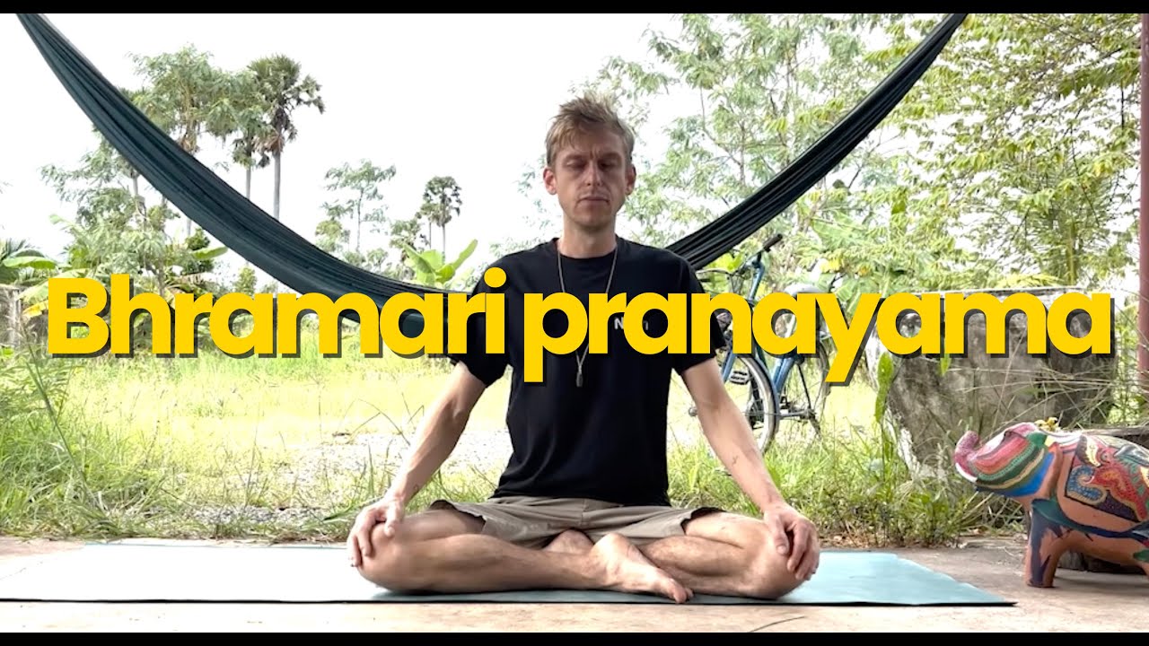 Bhramari pranayama (Bee Breath)