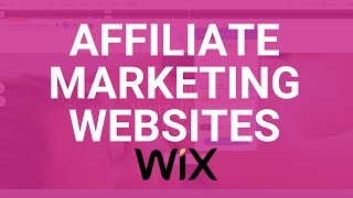 How To Create Wix Affiliate Advertising - Wix Tutorial