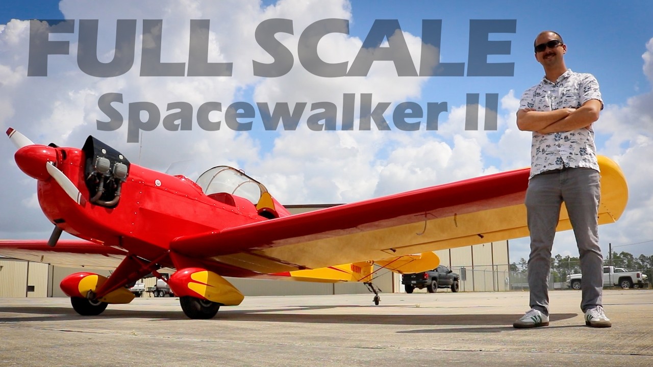 Most Popular Spacewalker II Airplane! Plans Built ONLY - YouTube
