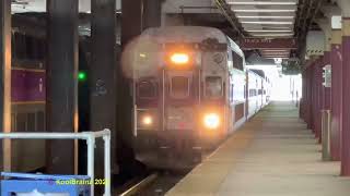 A Train Race, Mbta Hsp-46 , & A Ctc-4R In South Station, Ma Again
