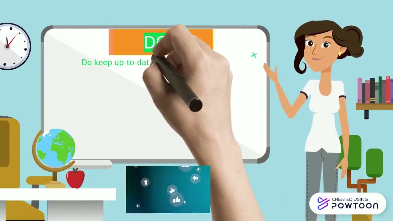 Dos and Don'ts about Social Networking at school