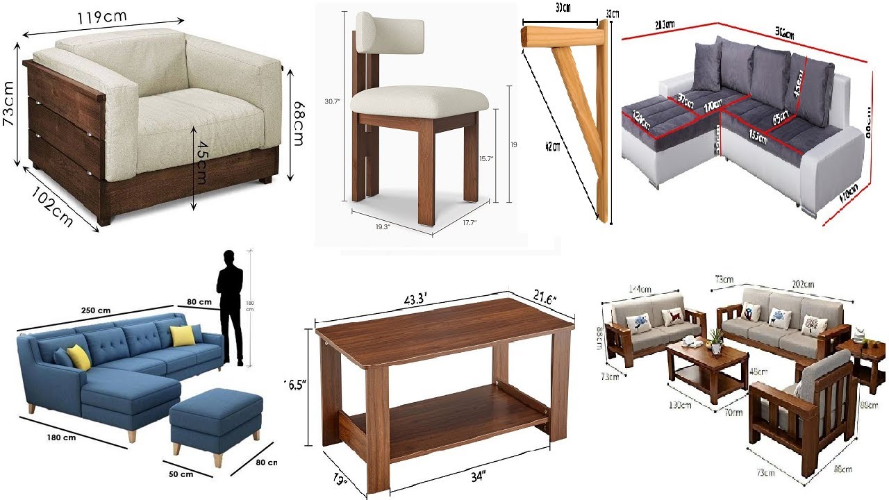 Ultimate Wood Furniture Ideas: Complete Design Measurements for Easy Creation