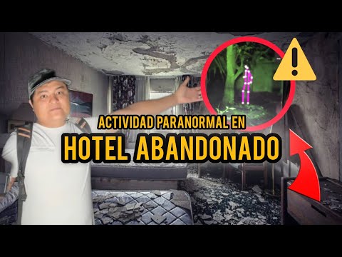 ACTIVIDAD PARANORMAL EN ESTE HOTEL ABANDONADO!!! NO APTO PARA SENSIBLES!!! 👻🏚️⚠️ #paranormal #urbex