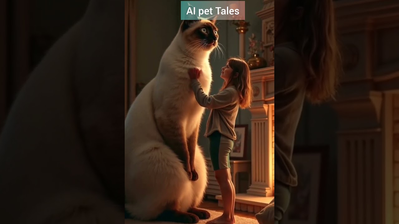 Cute cat love's | AI Pet Tales