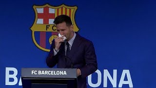 Les adieux en larmes de Messi au Barça