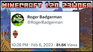 Minecraft 1.20 - Snapshot 23w06a - Waiting For The Snapshot To Release! (Archaeology?)