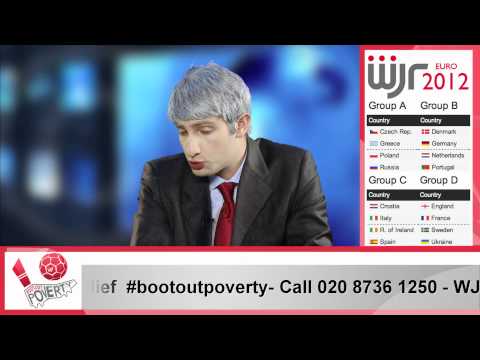 Arsene Wenger Discusses WJR's Boot Out Poverty Campaign