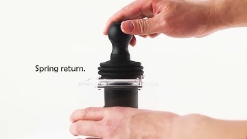 industrial joysticks HJ8 series grip multi axis joysticks for Genie aerial work platform