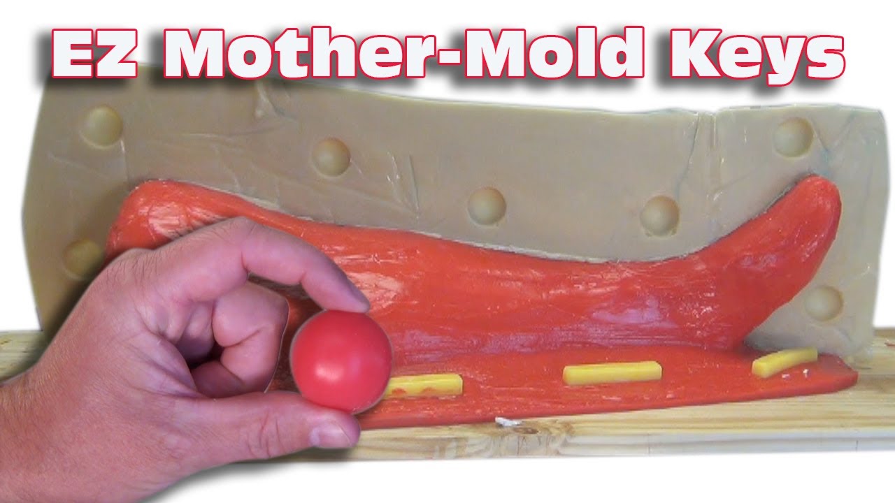 Силиконовые ключи для форм из смолы или опорных оболочек