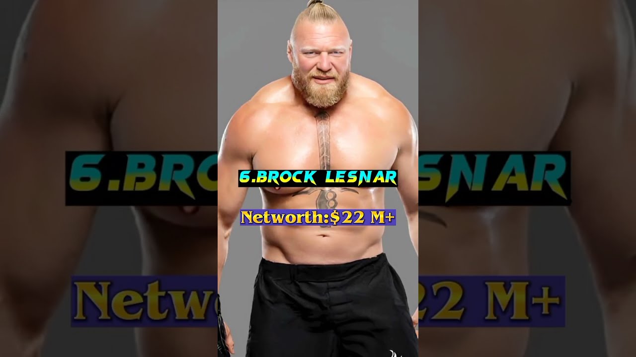 Top 10 Richest WWE Wrestlers In 2022 