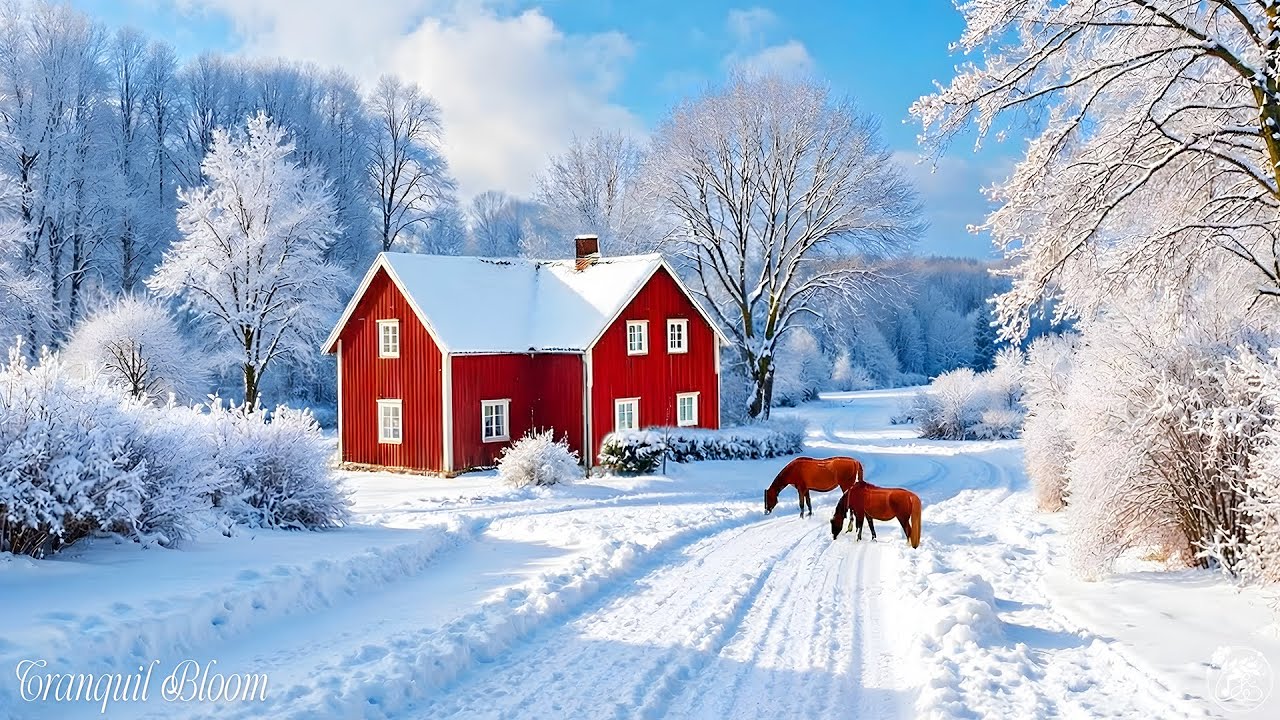 ❄️ Прекрасная зимняя музыка 2026 | Успокаивающие мелодии для снятия стресса