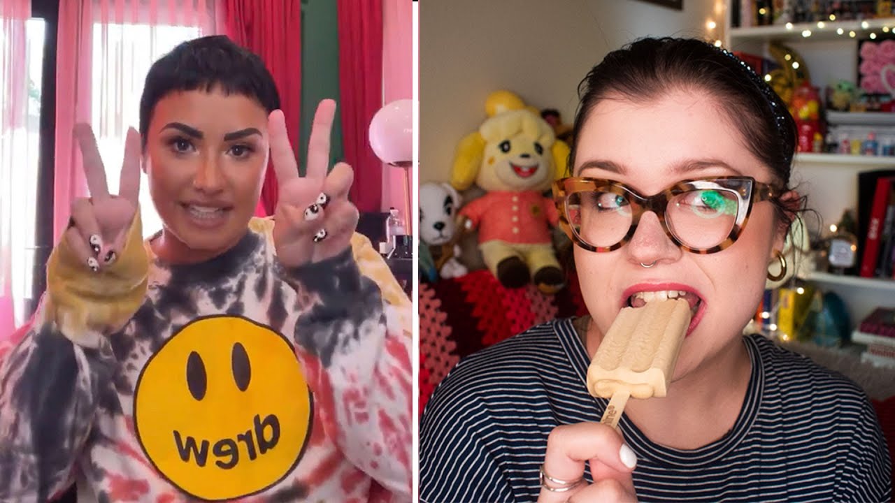 Demi Lovato vs. Frozen Yogurt YouTube