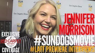 Jennifer Morrison interviewed at Premiere of Sun Dogs at Los Angeles Film Festival #sundogsmovie