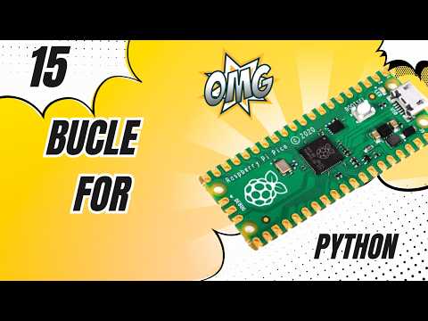 Learn How to Use the FOR Loop in Python with Raspberry Pi Pico 🔁💡 Easy programming tutorial!