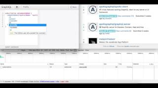 GraphQL Subscriptions with GraphiQL over Githunt
