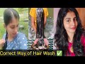 How to do shampoo and Conditioner properly ✅//Hair wash after Heavy Hair Oiling// Hair Wash Don't ❌