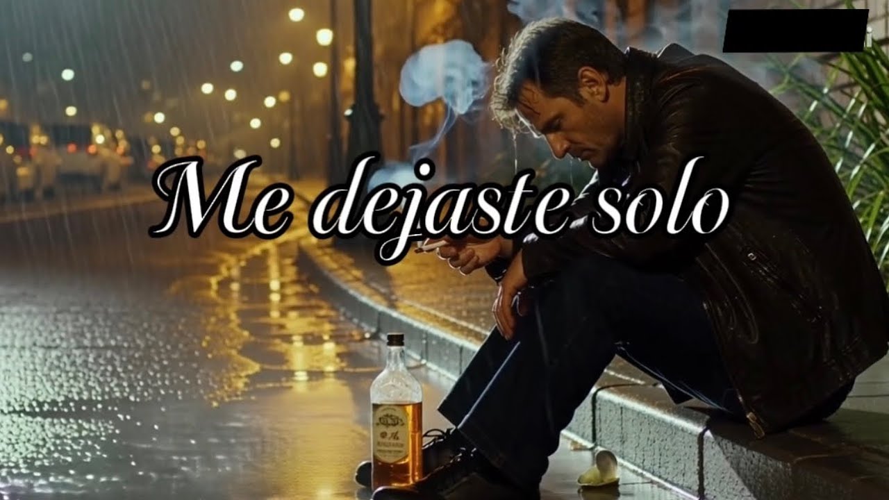 Me Dejaste Solo - Albert_G - (Video Lyric) Prod By @sleeplessbeatsofficial 