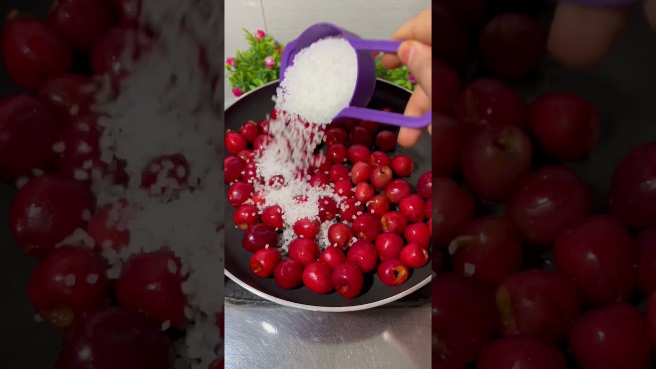 Cherry Jam Recipe #short