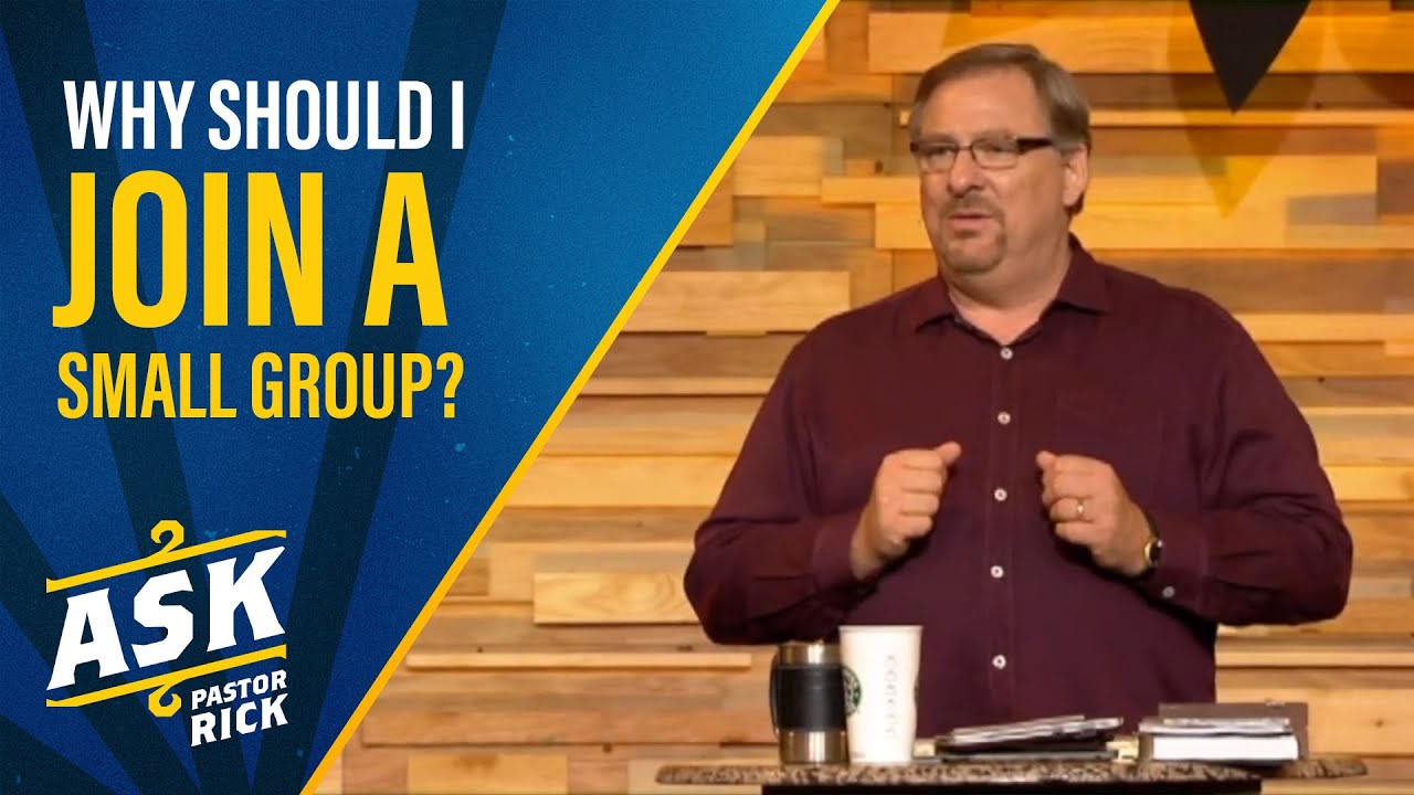 Why Should I Join A Small Group? (Live Your Calling)