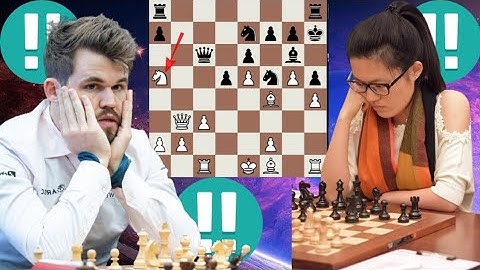 Wonderful chess game 226, Magnus Carlsen vs Hou Yifan